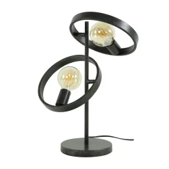 Lampe à poser industrielle 2 anneaux RALF
