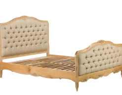 Lit capitonné romantique 180 cm BLOIS