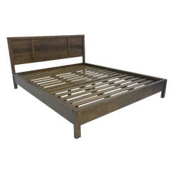 Lit 2 places Hévéa pour couchage 180x200 194x210x115cm HELENA