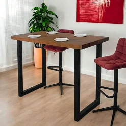Mange-debout en bois de teck 140 cm CANADA