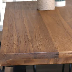 Mange-debout en bois de teck 140 cm CANADA