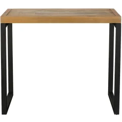 Mange-debout rectangulaire bois recyclé 120x75 BRISBANE