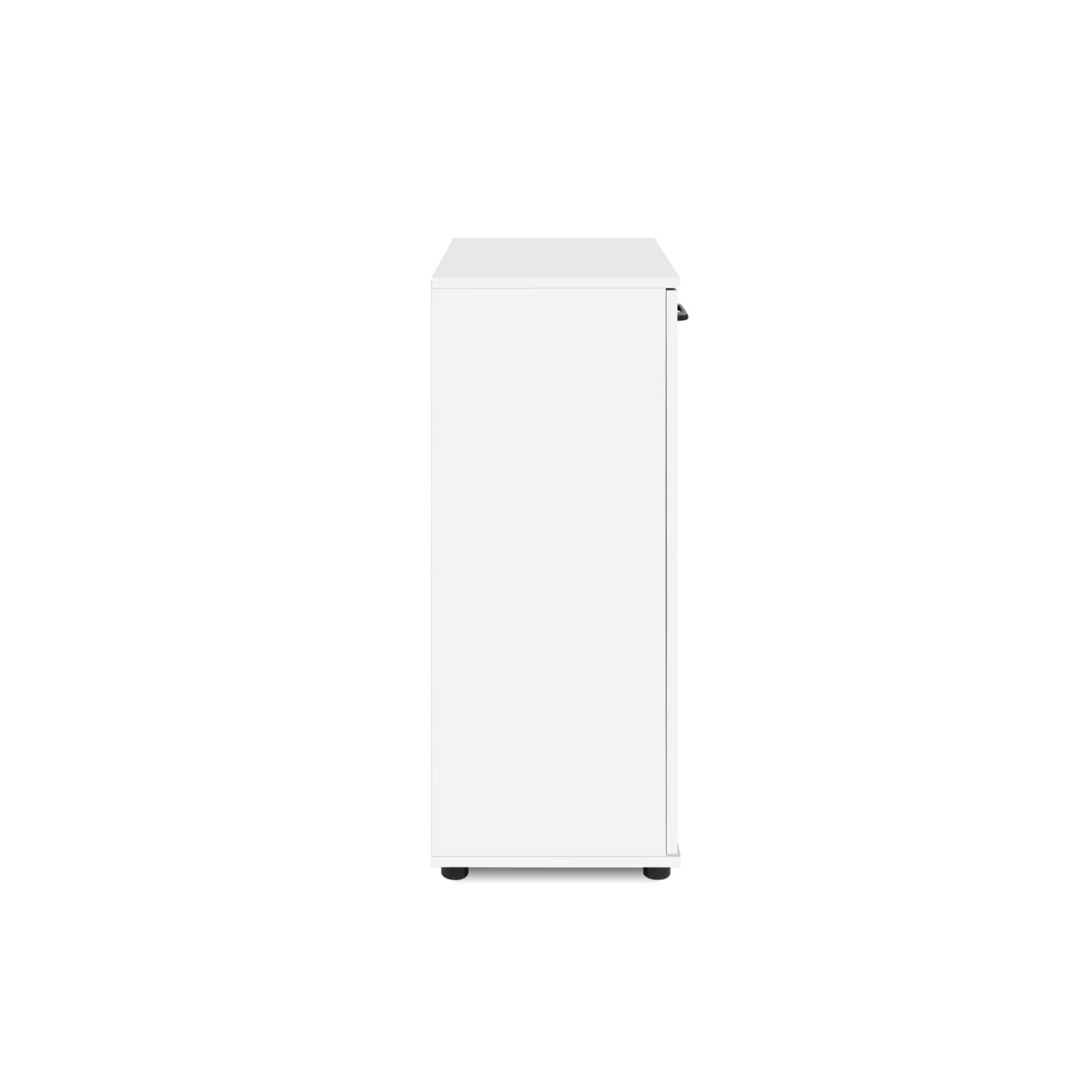 Meuble de rangement blanc 2 portes ALVA