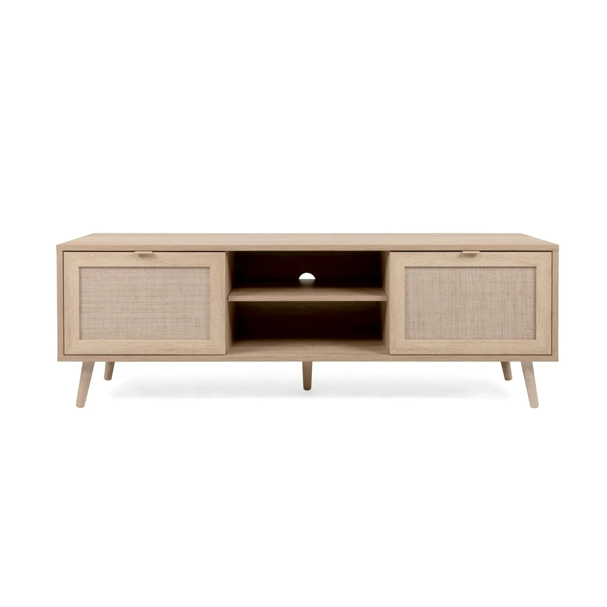Meuble TV bohème 2 portes 1 niche centrale SONA