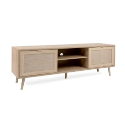 Meuble TV bohème 2 portes 1 niche centrale SONA