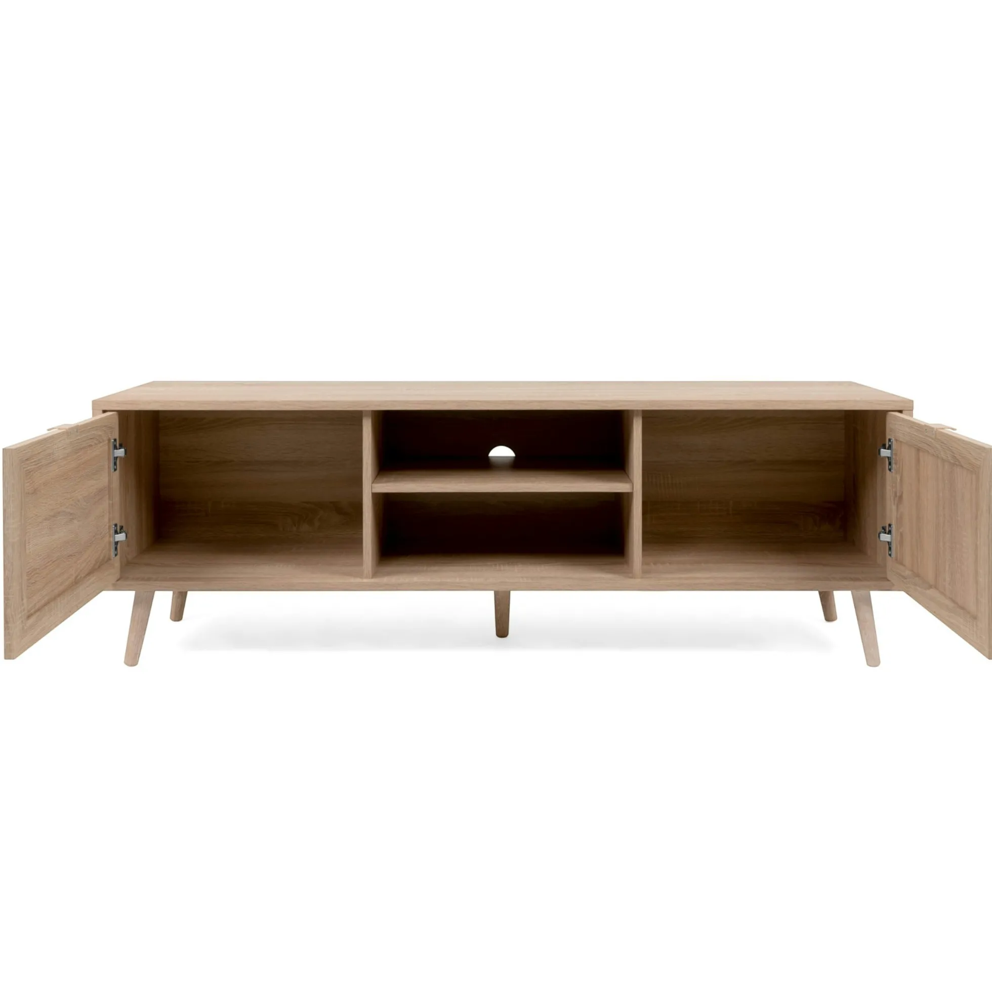 Meuble TV bohème 2 portes 1 niche centrale SONA