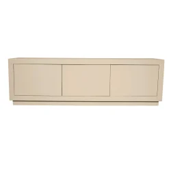 Meuble TV bois sable 3 portes MONTARO