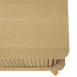 Meuble TV en bois couleur naturelle CASTILLE