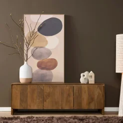 Meuble TV en bois 3 portes CALDERA