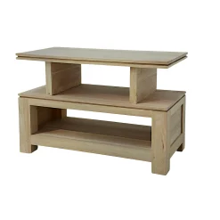 Meuble TV hévéa 90cm HELENA