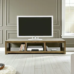 Meuble TV hévéa 3 niches 162cm GALA