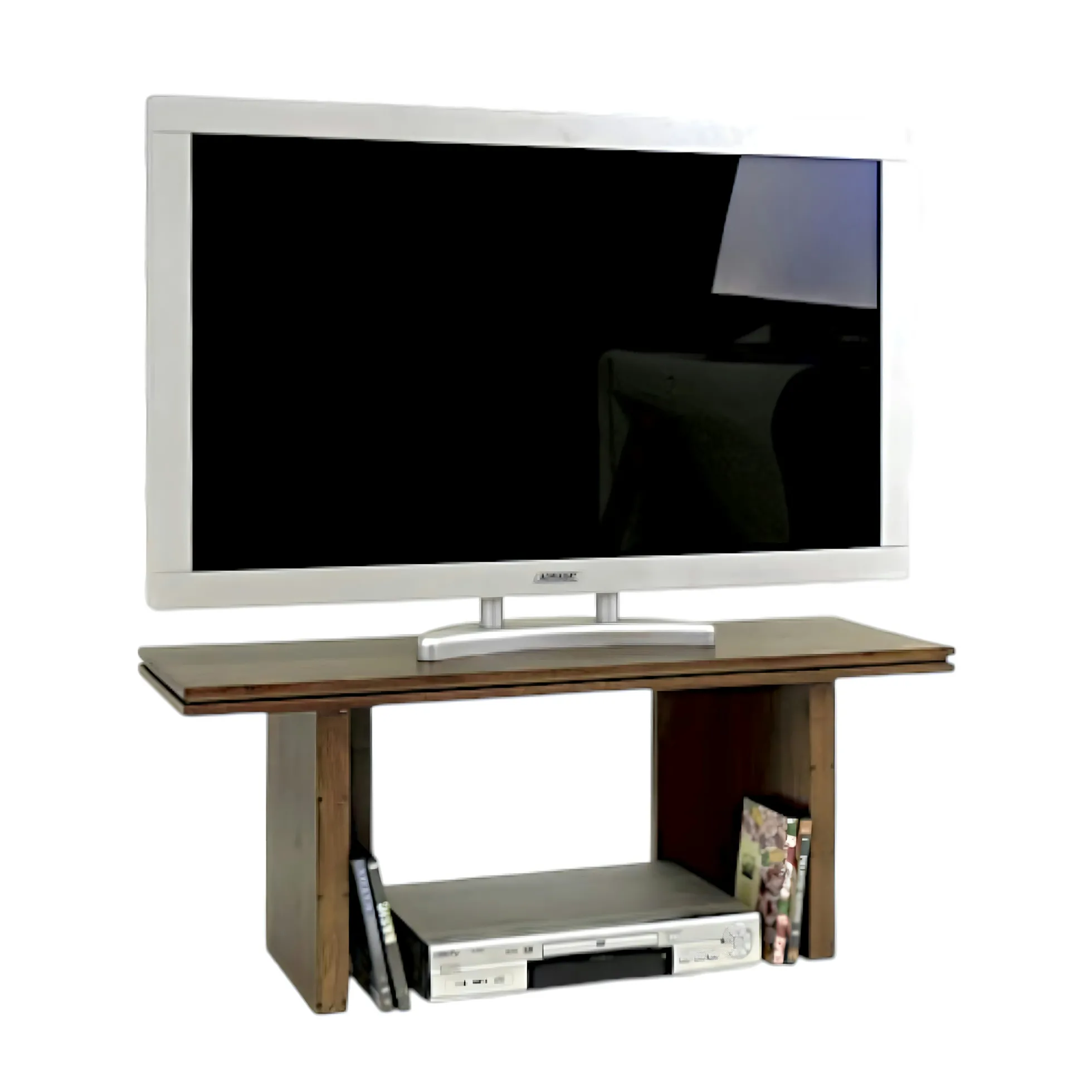 Meuble TV Hévéa 100x35x40cm HELENA