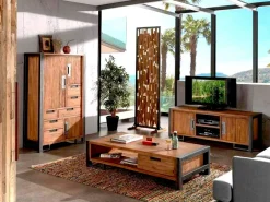 Meuble TV marron teck naturel CANADA