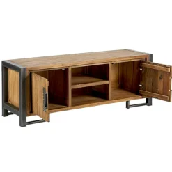 Meuble TV marron teck naturel CANADA