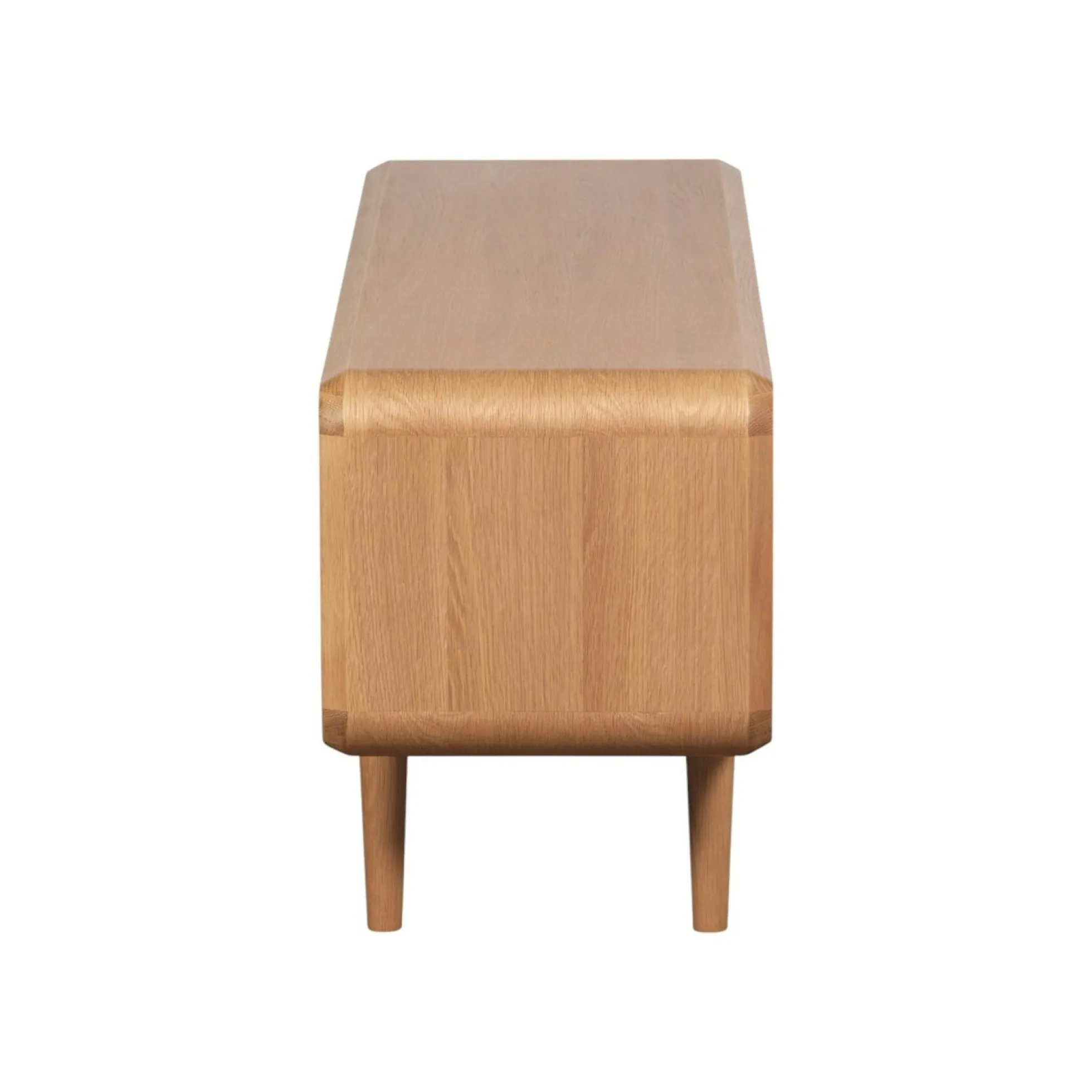 Meuble tv moderne en chêne clair DERBY