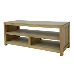 Meuble TV 3 niches hévéa 120cm GALA