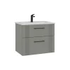 Meuble vasque suspendu 65 cm cachemire 2 tiroirs ONDIA