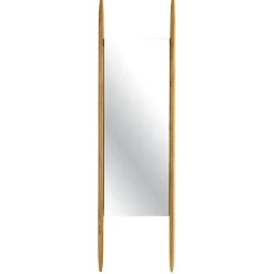 Miroir sur pieds en bois clair - style épuré, 170 cm IENA