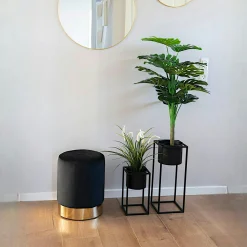 Monstera artificiel en pot H 90 cm