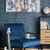 Objet déco à poser guitare argent