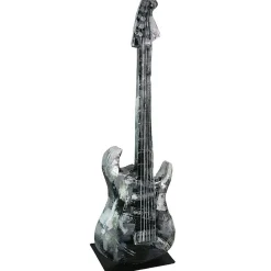Objet déco à poser guitare argent