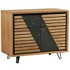 Petit buffet design en bois de chêne finition miel ESSEN