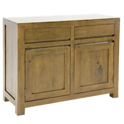 Petit buffet moderne bois massif OLGA