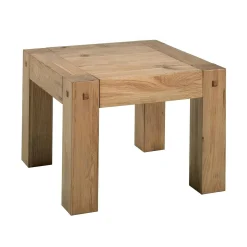 Petite table basse carrée bois FJORD