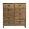 Petit meuble de rangement en bois de pin recyclé DENVER