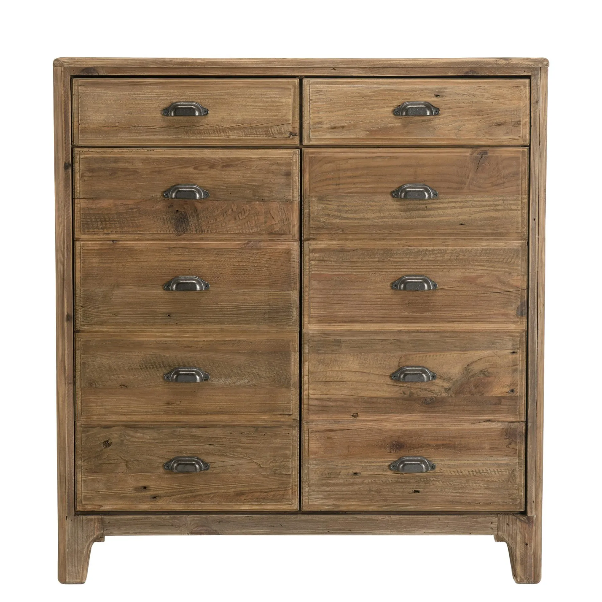 Petit meuble de rangement en bois de pin recyclé DENVER