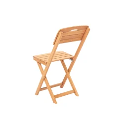 Petit salon de jardin 2 places - pliant, compact SORA