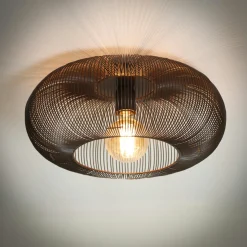 Plafonnier filaire forme disque RALF