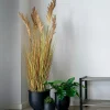 Plante artificielle graminée en pot H 110 cm