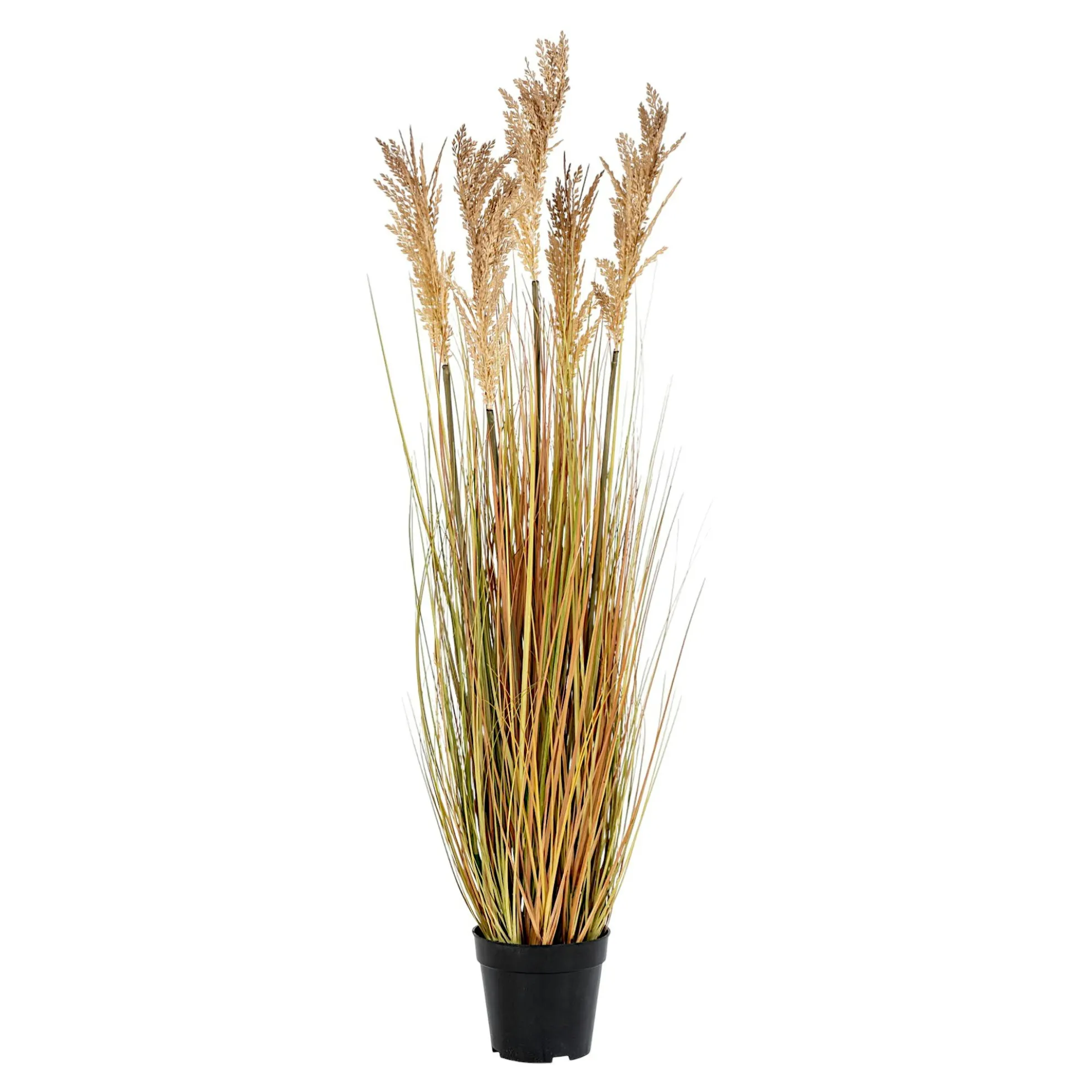 Plante artificielle graminée en pot H 110 cm