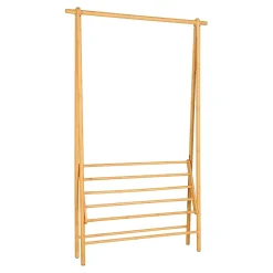 Portant à vêtements en bambou 164 cm TALLINN