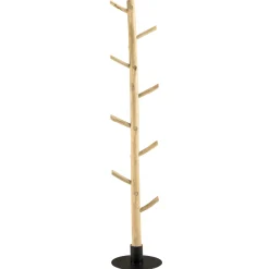 Porte-manteau arbre teck naturel MANAK