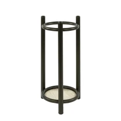 Porte-parapluies moderne en métal fini bronze HELSINKI
