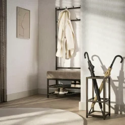 Porte-parapluies métal finition bronze RALF
