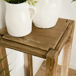 Porte-plante en bois de pin recyclé DENVER