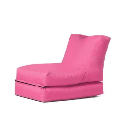 Pouf bain de soleil extérieur rose ARTA
