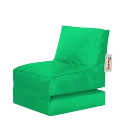 Pouf bain de soleil extérieur vert ARTA