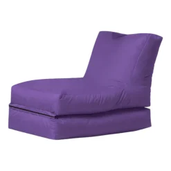 Pouf bain de soleil extérieur violet ARTA