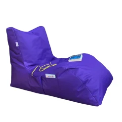 Pouf bain de soleil XXL imperméable – violet ARTA