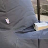 Pouf bain de soleil XXL imperméable – gris ARTA