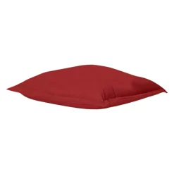 Pouf coussin de sol extérieur imperméable - rouge ARTA