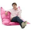 Pouf coussin de sol extérieur rose - 100 cm ARTA