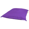 Pouf coussin de sol extérieur violet - 100 cm ARTA