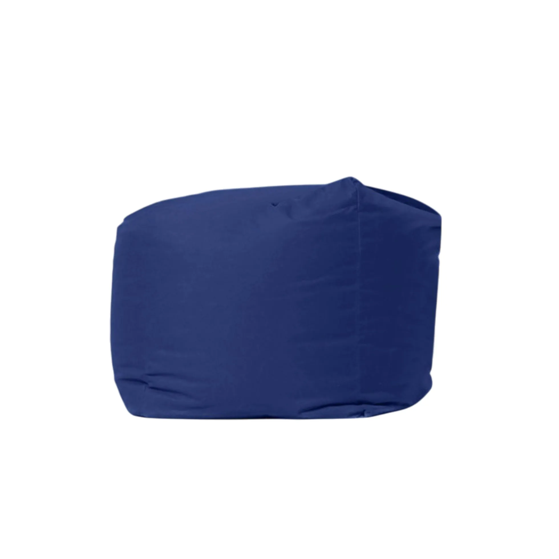 Pouf cube d'extérieur bleu ARTA