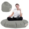 Pouf extérieur imperméable gris 2 positions ARTA