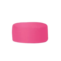 Pouf extérieur imperméable rose - forme ronde ARTA